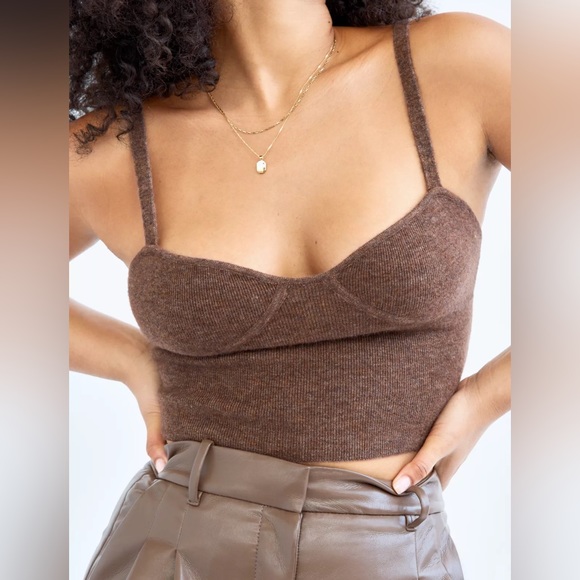 Wilfred Sicily Sweater Bustier Top - size S - BNWT - Picture 4 of 11